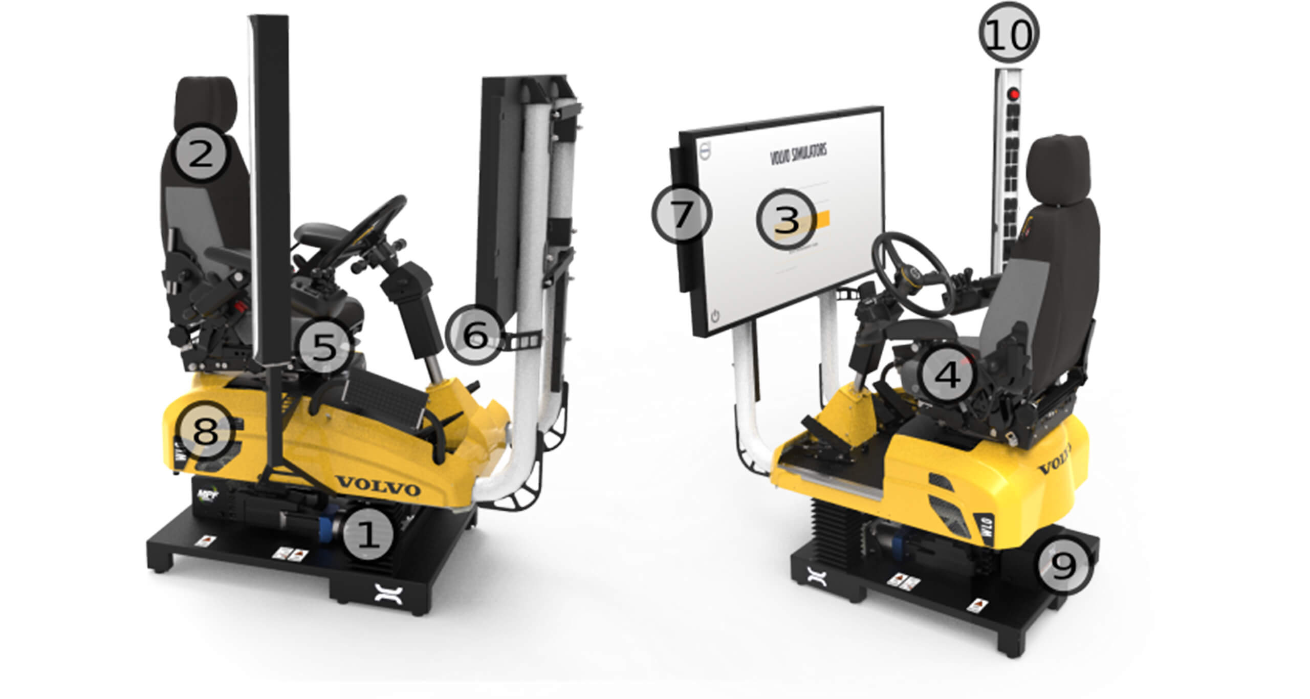 Volvo WLO 500 - Wheel Loader Simulator - Volvo Simulators